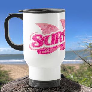Surfans Up bright rosa Flickor surfer resemugg