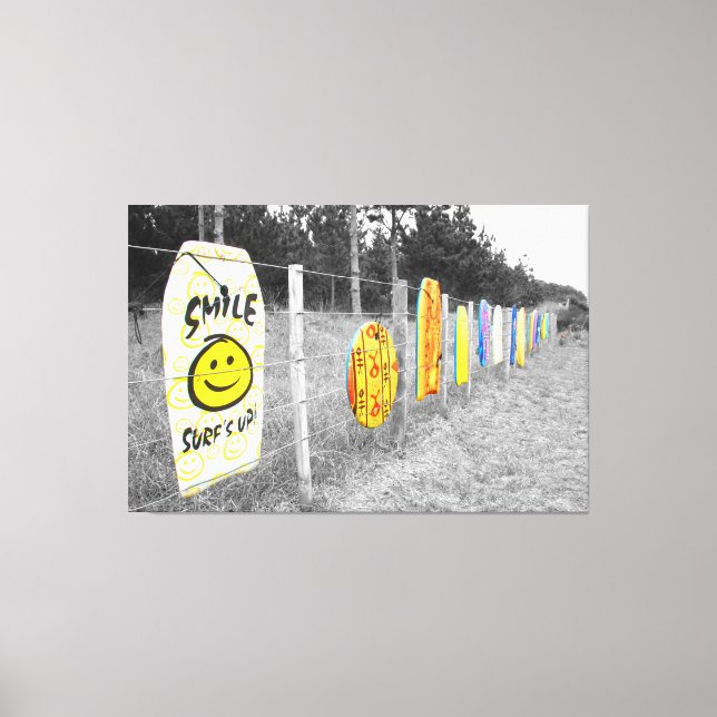 SURFANS UPP! 40 x 60 Canvastryck (Framsida)