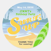 Surfans upp-Födelsedagsfest