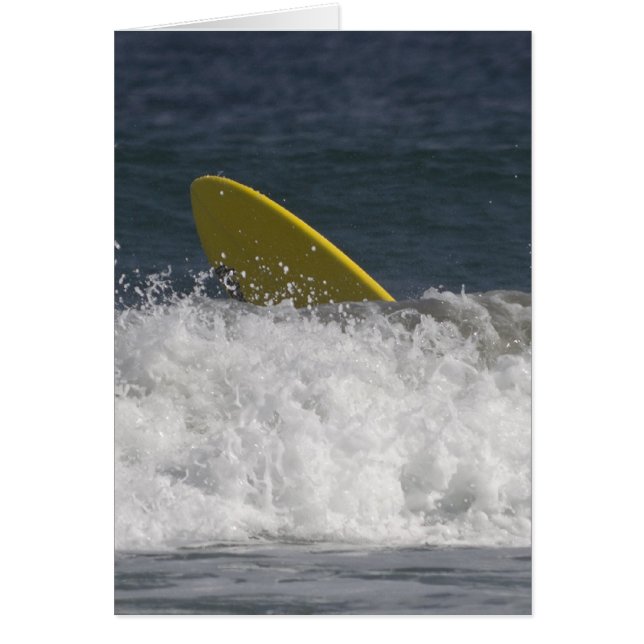 Surfans upp! hälsningskort (Framsidan)