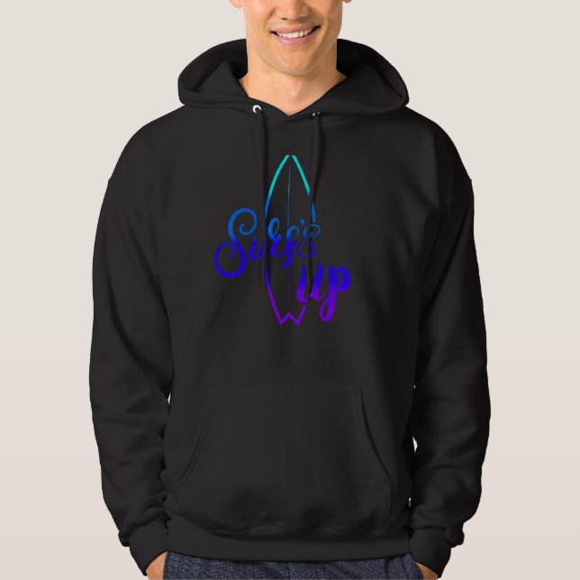 Surfans upp hoodie (Framsida)
