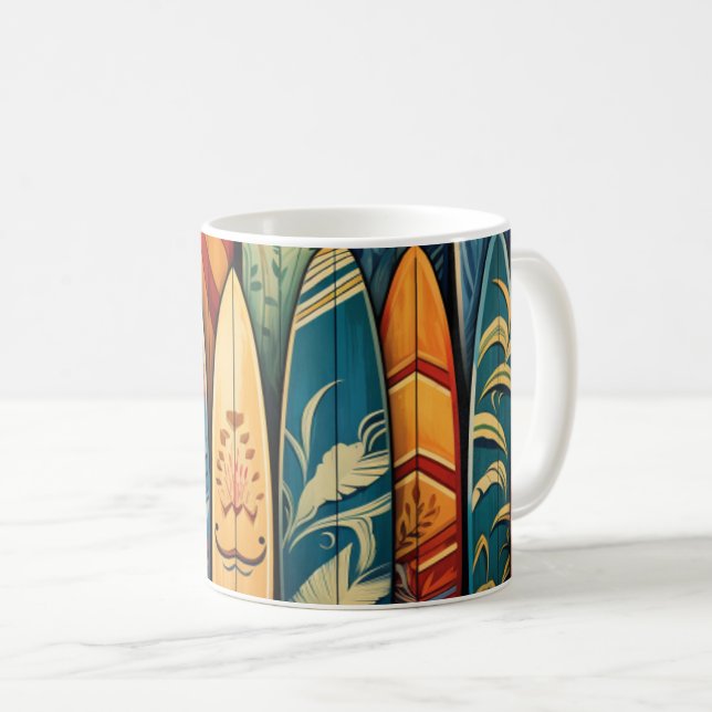 Surfans upp! kaffemugg (Framsida höger)