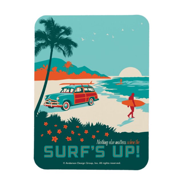 Surfans upp magnet (Vertikal)