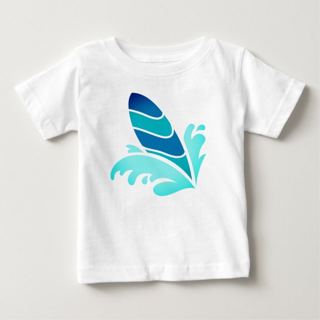 Surfans upp t shirt (Framsida)