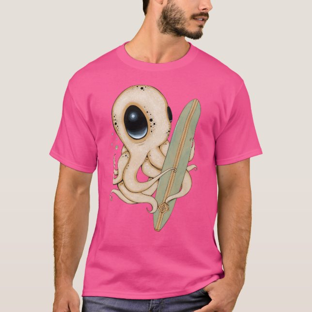 Surfans upp t shirt (Framsida)