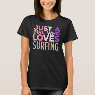 Surfapparat för Surfa av Surfervåg för kvinnor T Shirt