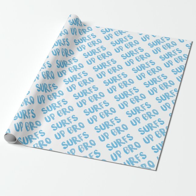 Surfar upp Bro Presentpapper (Utrullad)