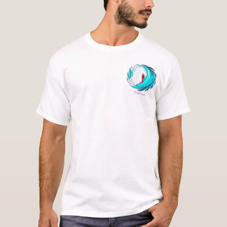 Surfar upp den fick- T-tröja T-shirt