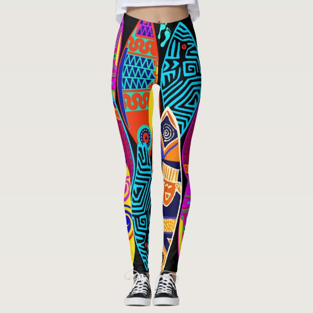 Surfarbrallor Leggings (Framsida)