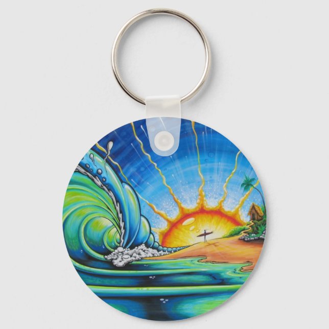 Surfardesign Nyckelring (Framsida)
