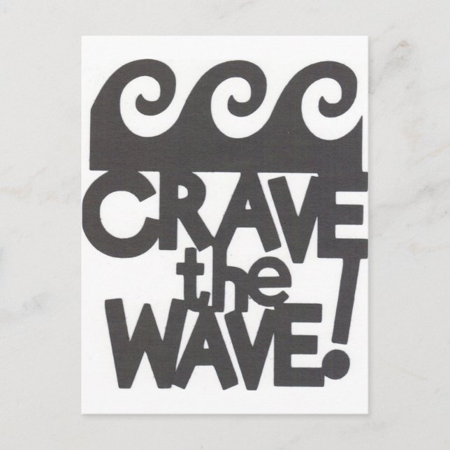 surfardesign vykort (Framsida)