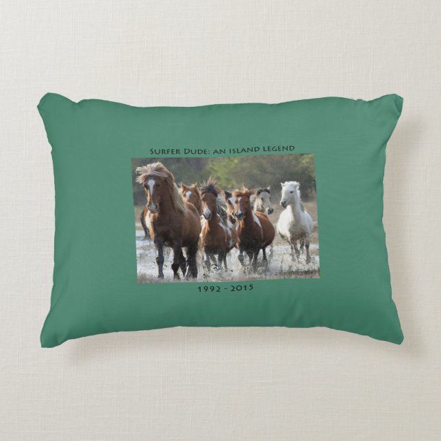 Surfare musikbandbrytningen kudder prydnadskudde (Framsidan)