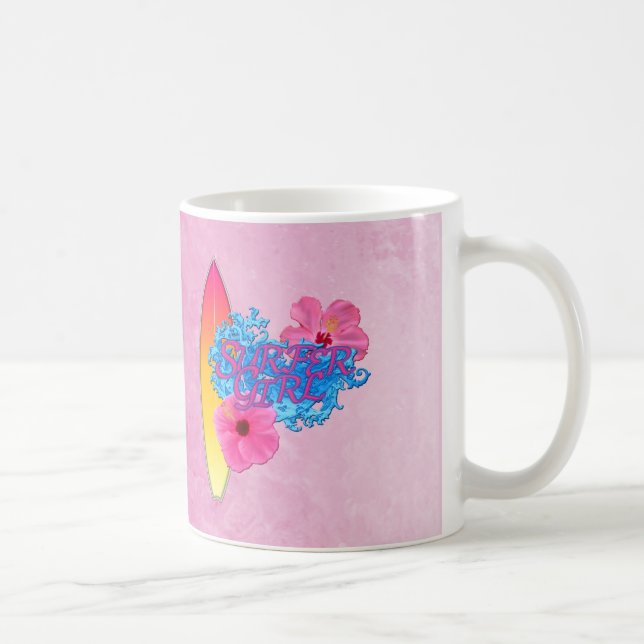 Surfareflicka Kaffemugg (Höger)