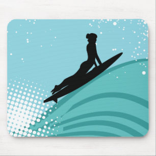 Surfareflicka Mousepad Musmatta