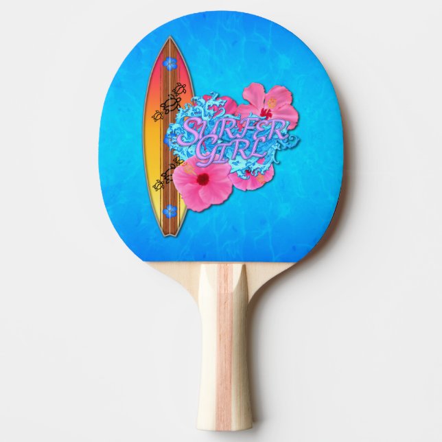 Surfareflicka Pingisracket (Framsidan)