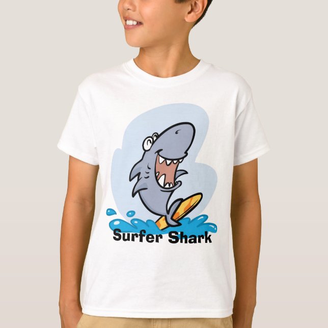 SurfarehajT-tröja Tee Shirt (Framsida)