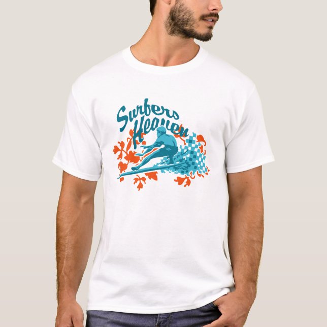 Surfarehimmel T Shirt (Framsida)