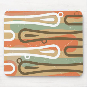 Surfarekung - Retro moderna Mousepad Musmatta
