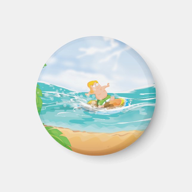 Surfaren Magnet (Framsidan)