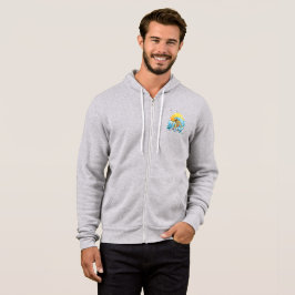 Surfaren rider vågen | Herr Full-zip T Shirt