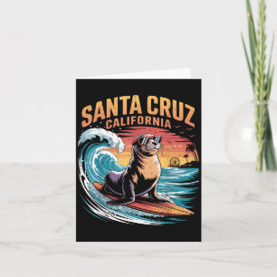 Surfaren surfar 70-tal 80-tal Santa Cruz Kaliforni Kort