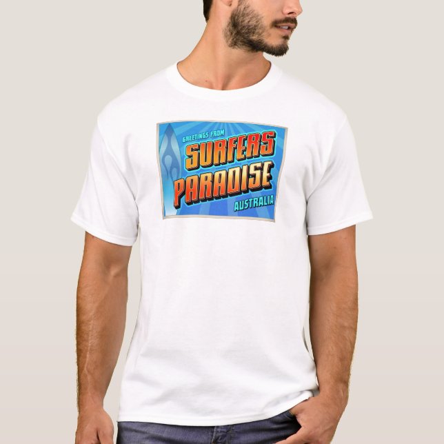 SURFAREPARADIS T-SHIRT (Framsida)