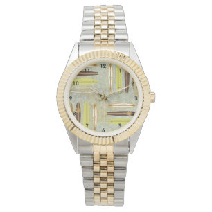 Surfares styrelserum Surfbräda Väggur Armbandsur