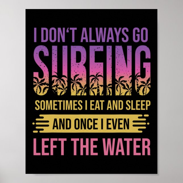 Surfaressäer för vindsurfing och surfing poster (Framsidan)