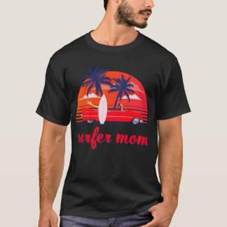Surfarmor bil och palmer vän vän t shirt