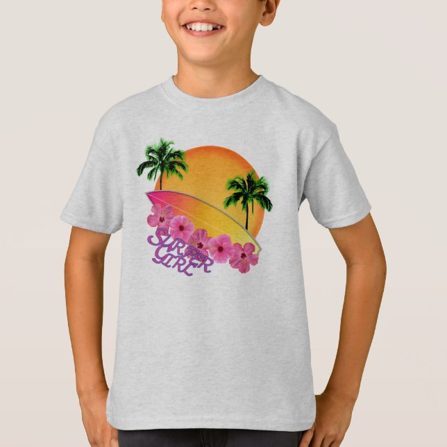 Surfartjejke T Shirt (Framsida)