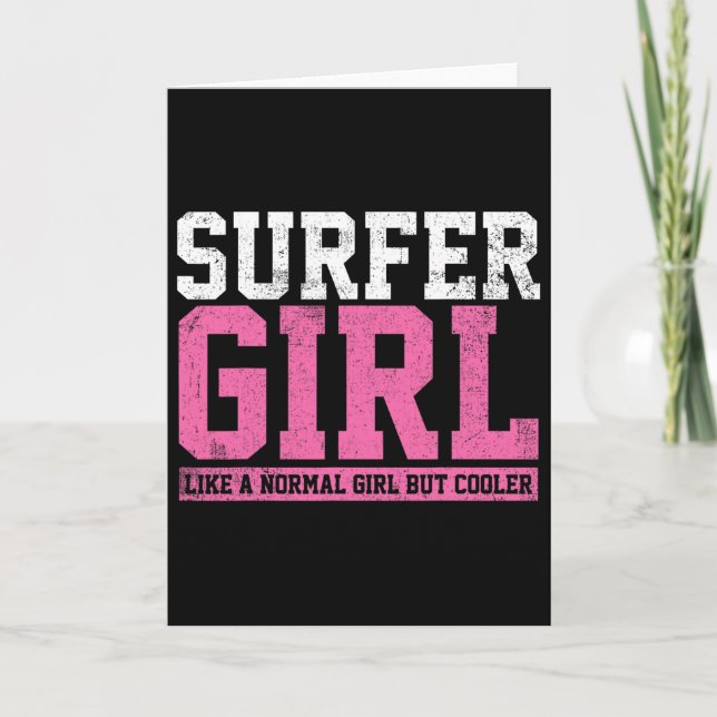 Surfartygift för surfartygummor kort (Framsida)