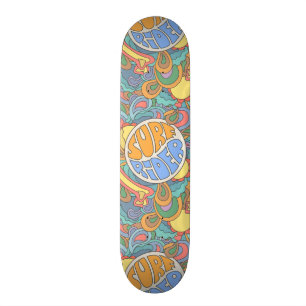 Surfaryttaremönster Skateboard Bräda 19,5 Cm