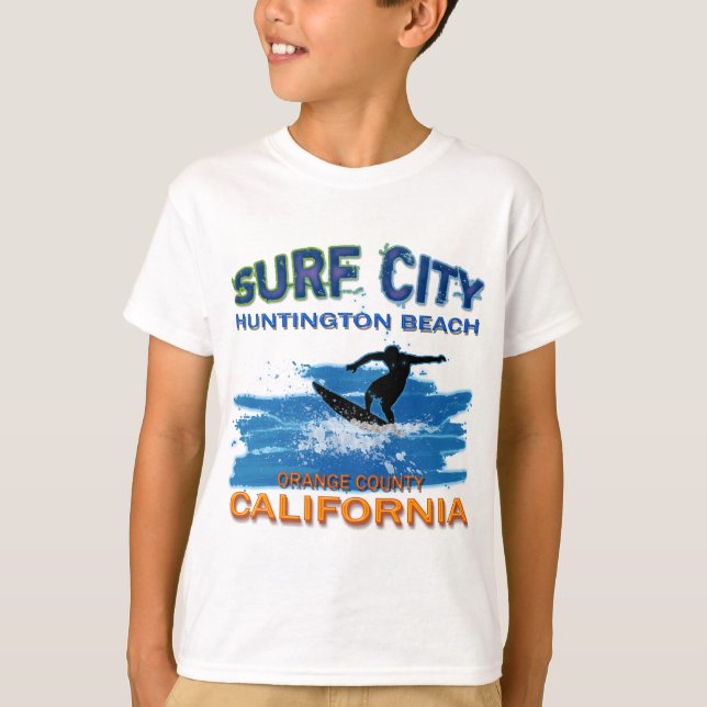 SURFASTADSHUNTINGTON BEACH T-SHIRT (Framsida)
