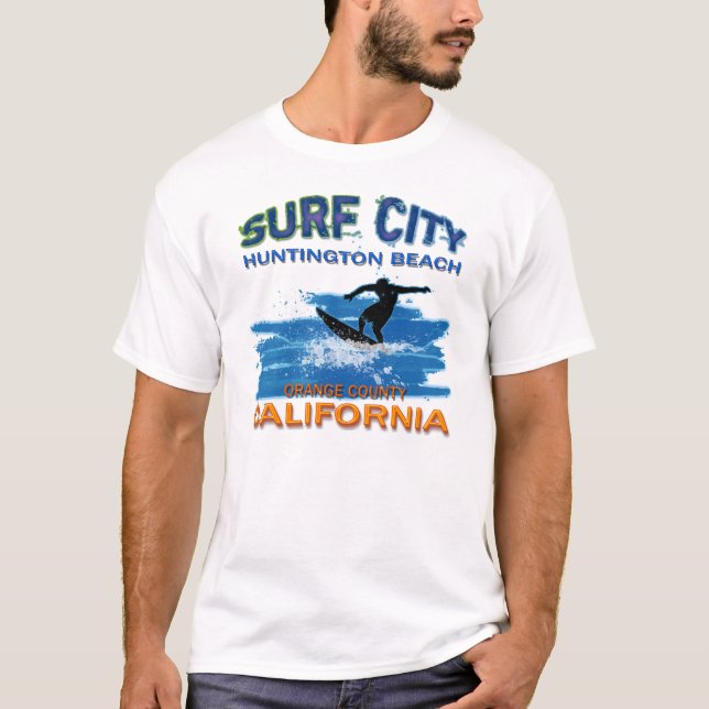 SURFASTADSHUNTINGTON BEACH TEE (Framsida)