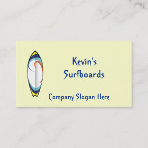 Surfboard-Affärskort Visitkort
