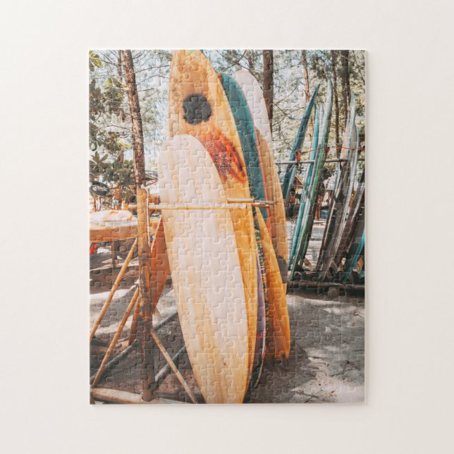 Surfboard Beach Pussel (Vertikal)