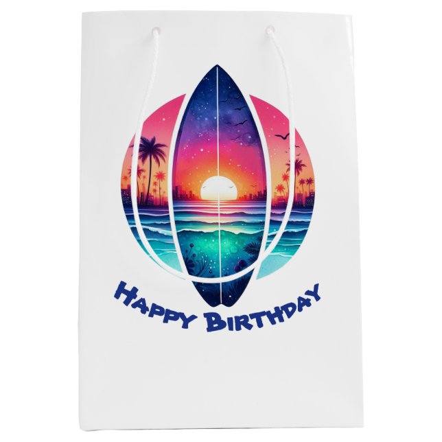 Surfboard in the Sunset- (Framsidan)