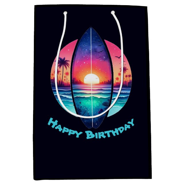 Surfboard in the Sunset- (Framsidan)