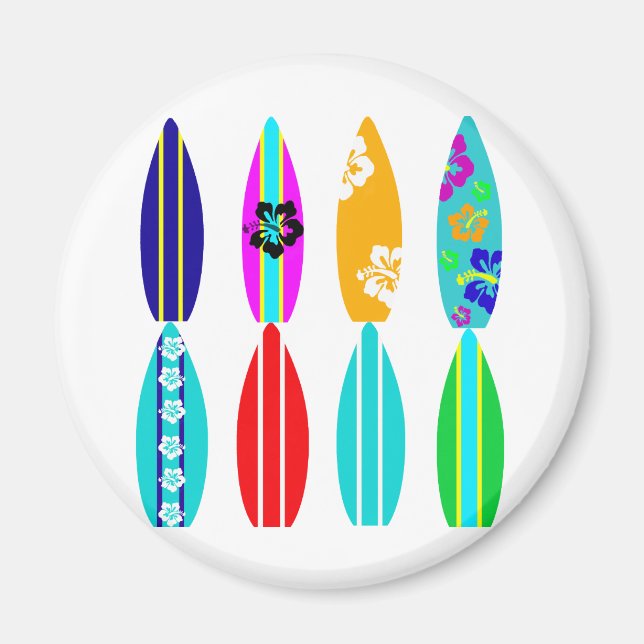 Surfboard Magnet (Framsidan)