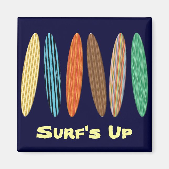 Surfboard Magnet (Framsidan)