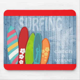 Surfboard Mouse Pad Musmatta