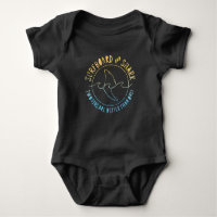 Surfboard och Shark FUNNY Summer Beach Vacation B