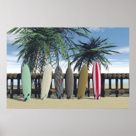 Surfboard Poster