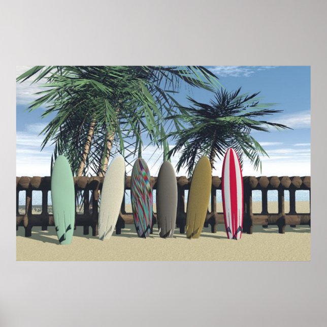 Surfboard Poster (Framsidan)