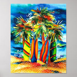 Surfboard Poster