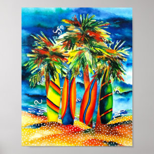 Surfboard Poster