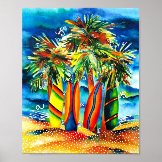 Surfboard Poster