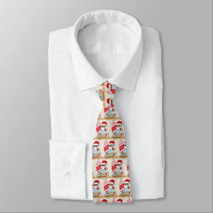 Surfboard Santa Tie Slips