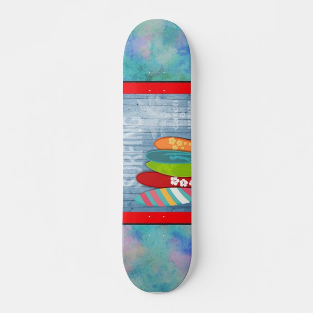 Surfboard Skateboard (Framsida)