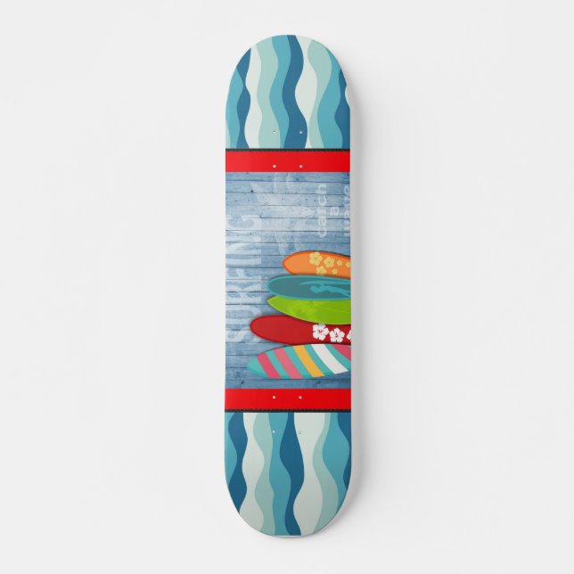 Surfboard Skateboard (Framsida)